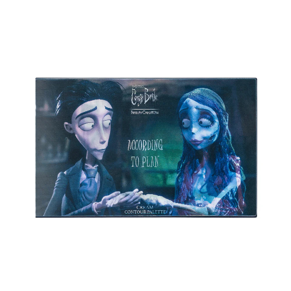 Beauty Creations x Tim Burton's Corpse Bride Paleta de Contornos en Crema According To Plan Corpse Bride