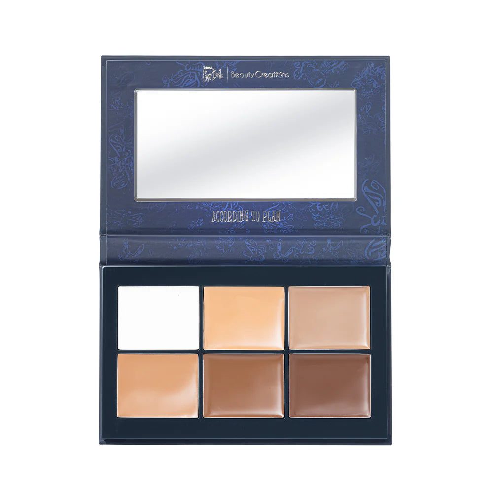 Beauty Creations x Tim Burton's Corpse Bride Paleta de Contornos en Crema According To Plan Corpse Bride