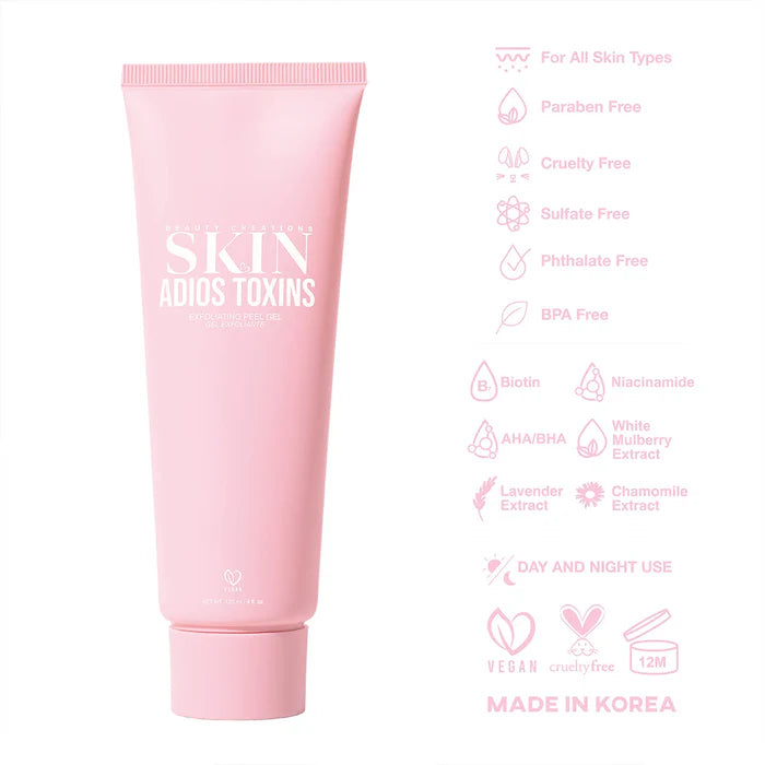 Beauty Creations Gel Exfoliante Adios Toxins