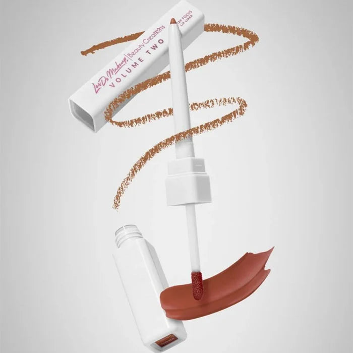 Beauty Creations Delineador de Labios y Aceite para Labios Stay Focus Les Do Makeup