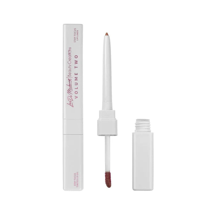 Beauty Creations Delineador de Labios y Aceite para Labios Stay Focus Les Do Makeup