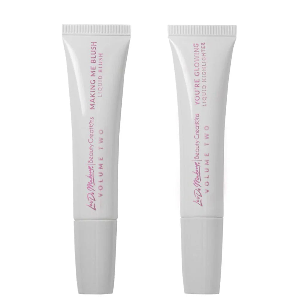 Beauty Creations Rubor e Iluminador Líquido Cheeks On Point Les Do Makeup