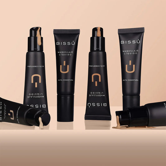 Bissú Maquillaje Líquido Alta Cobertura