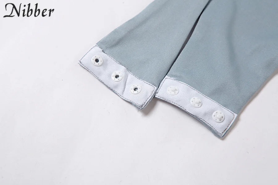 Nibber-Conjunto de Bikini básico para mujer, traje de baño de dos piezas con falda, Sexy, para vacaciones en la playa, 2021