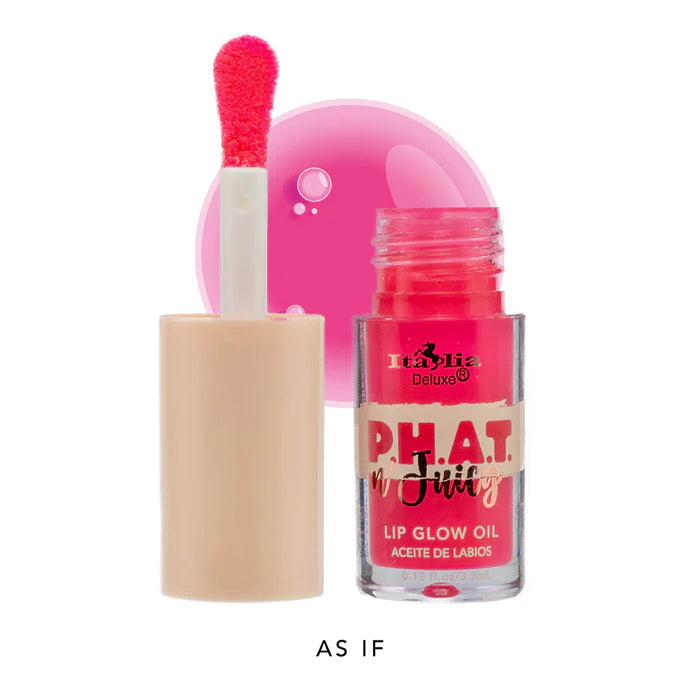 ITALIA DELUX PHAT  N JUICY LIP GLOW OIL