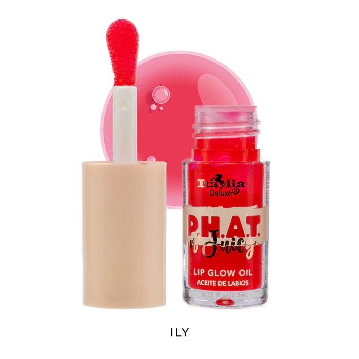 ITALIA DELUX PHAT  N JUICY LIP GLOW OIL