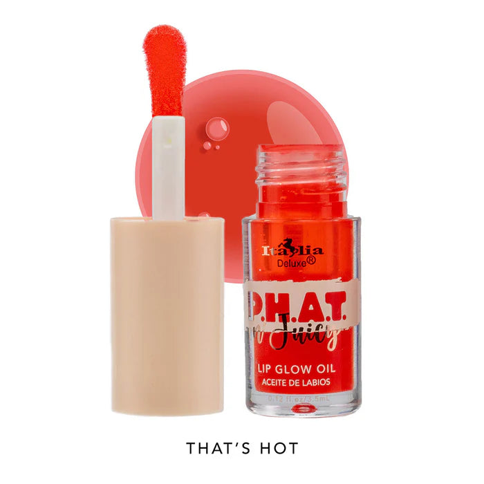 ITALIA DELUX PHAT  N JUICY LIP GLOW OIL