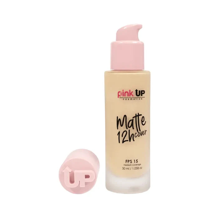 Pink Up Maquillaje Líquido Matte Cover 12h