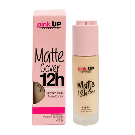Pink Up Maquillaje Líquido Matte Cover 12h
