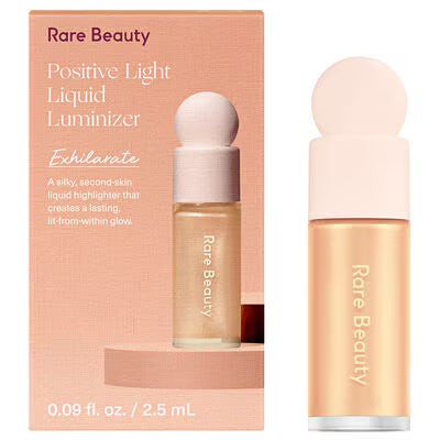 RARE BEAUTY positive light liquid luminizer mini (mini iluminador líquido)