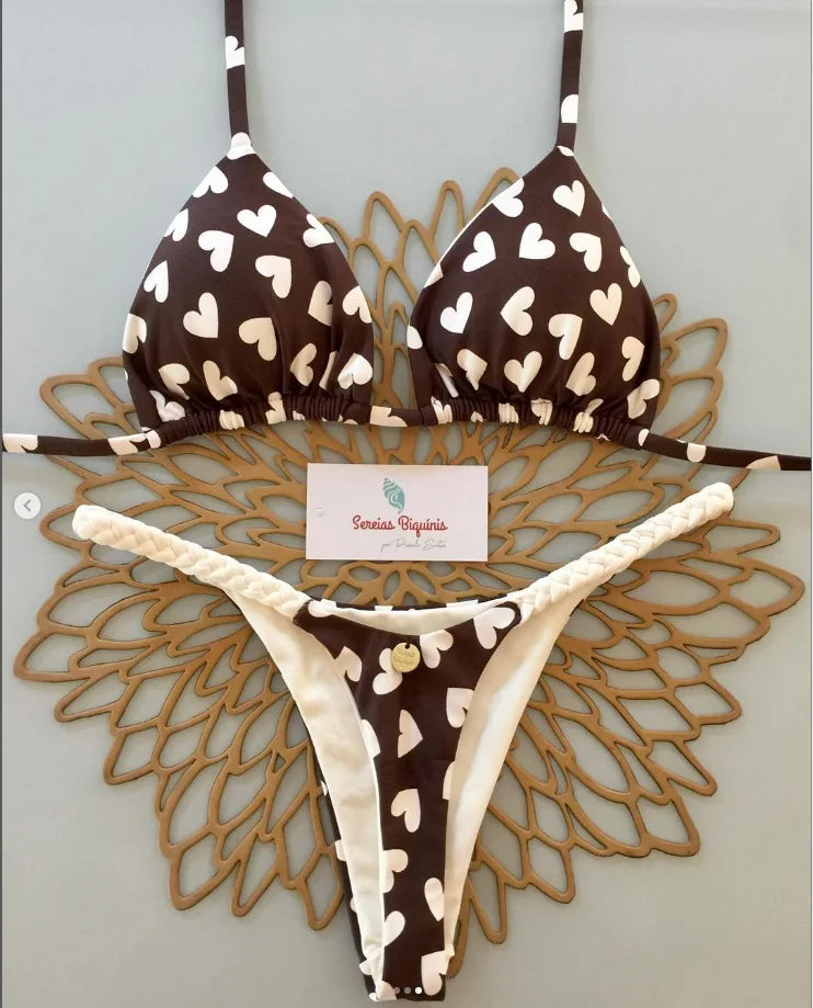 Nuevo Bikini mujer Sexy Brasil traje de baño playa vacaciones traje de baño