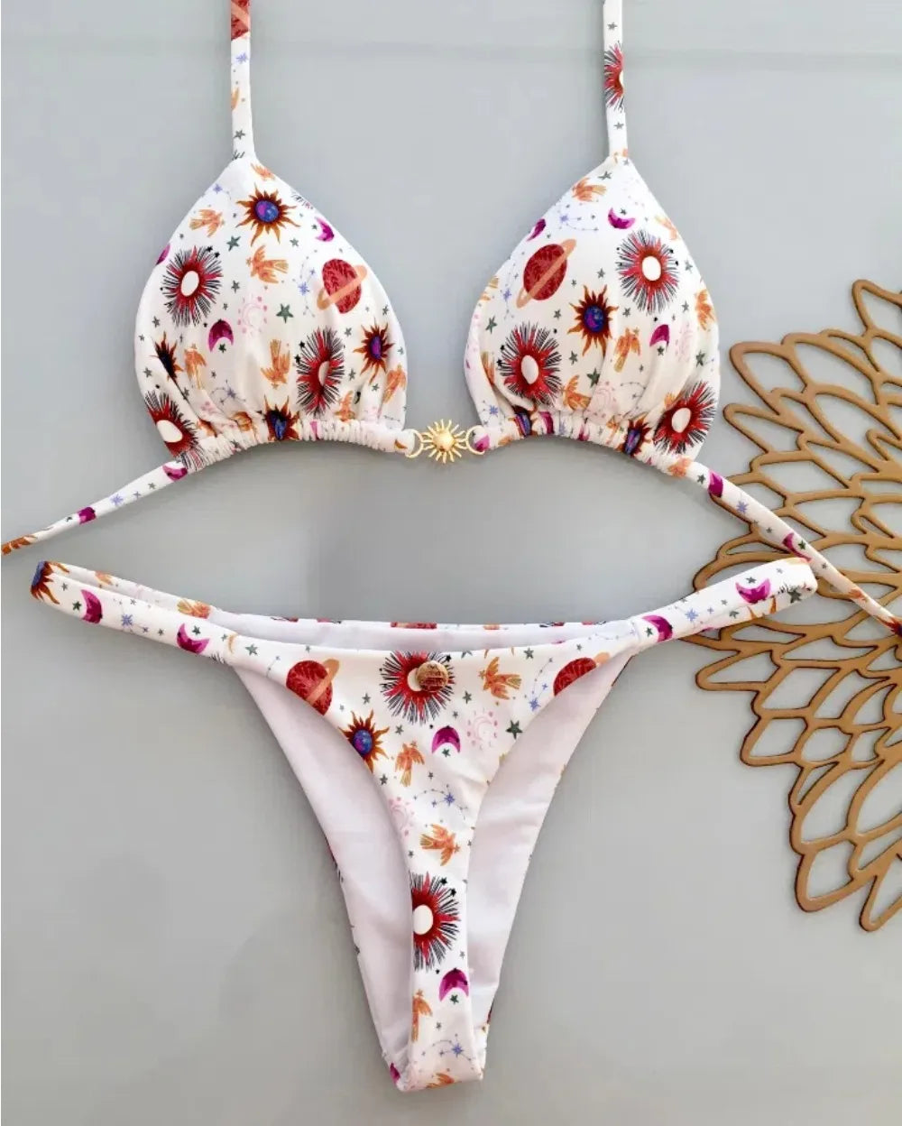 Nuevo Bikini mujer Sexy Brasil traje de baño playa vacaciones traje de baño