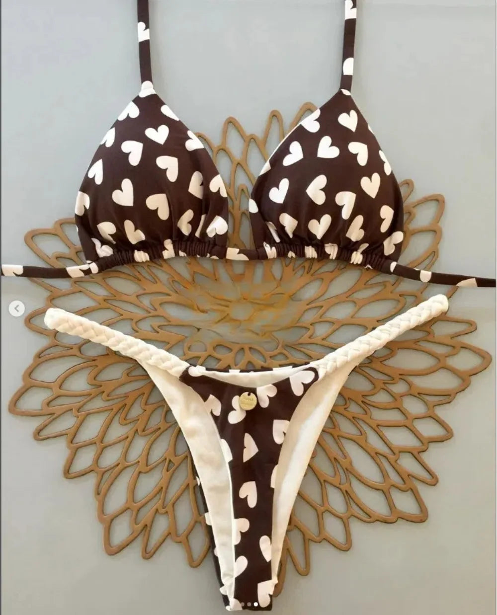 Nuevo Bikini mujer Sexy Brasil traje de baño playa vacaciones traje de baño