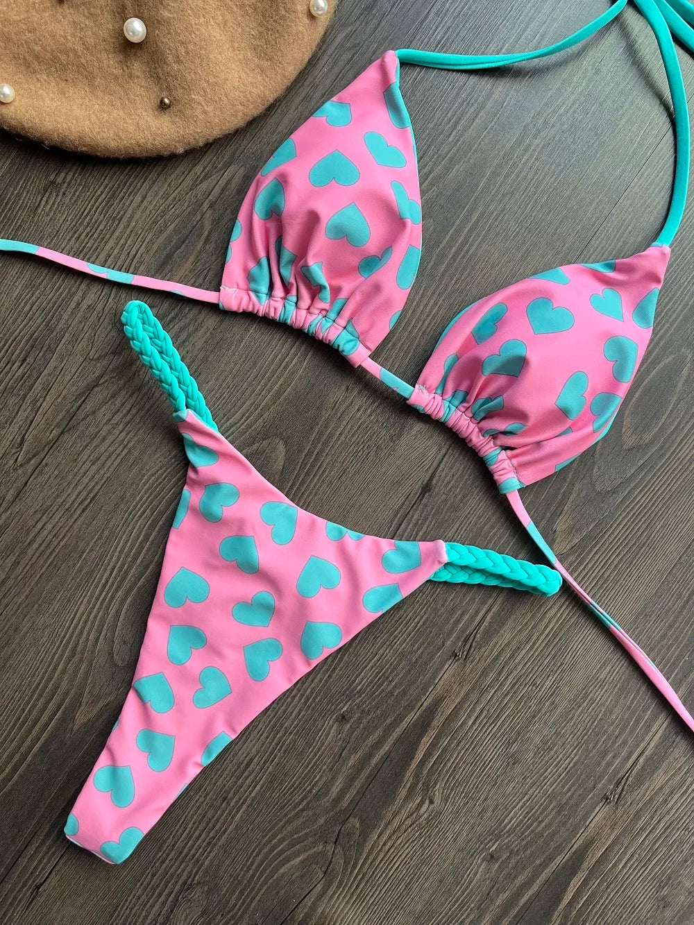 Bikini de cintura alta, traje de baño Sexy con Tanga, conjunto de Bikini con estampado de cebra, traje de baño brasileño para mujer, nuevo Bikini, trajes de baño para mujer