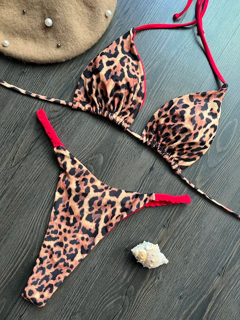 Bikini de cintura alta, traje de baño Sexy con Tanga, conjunto de Bikini con estampado de cebra, traje de baño brasileño para mujer, nuevo Bikini, trajes de baño para mujer