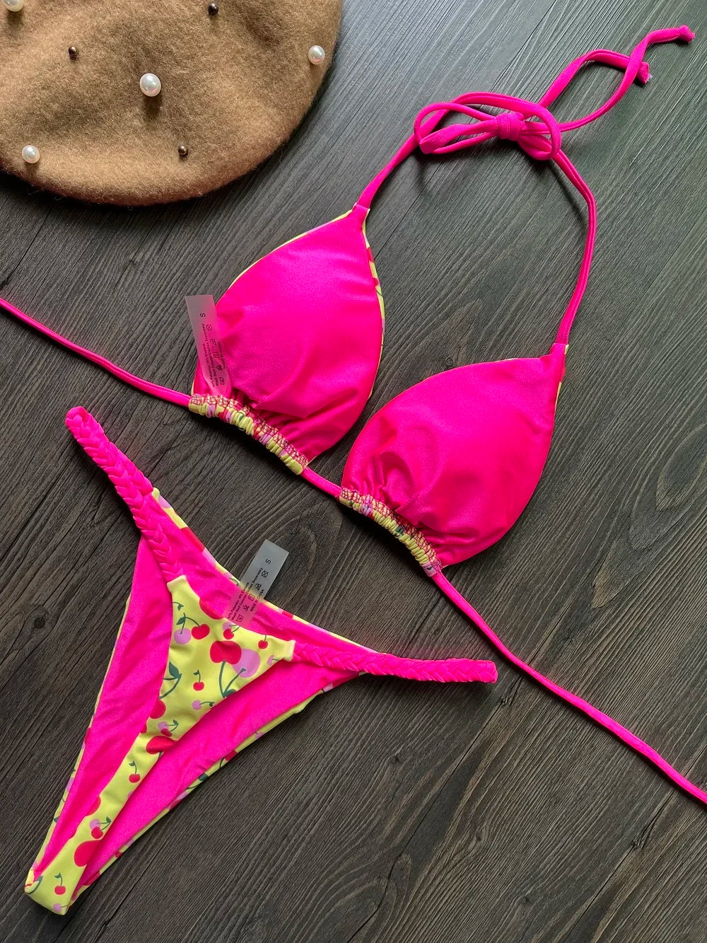 Bikini de cintura alta, traje de baño Sexy con Tanga, conjunto de Bikini con estampado de cebra, traje de baño brasileño para mujer, nuevo Bikini, trajes de baño para mujer