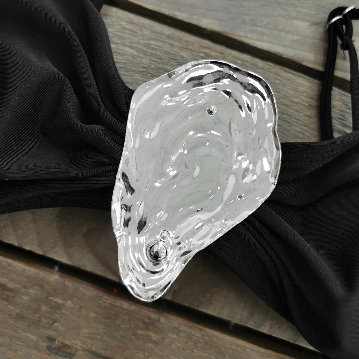 Bikini con hombros descubiertos y hebilla para mujer, traje de baño con falda