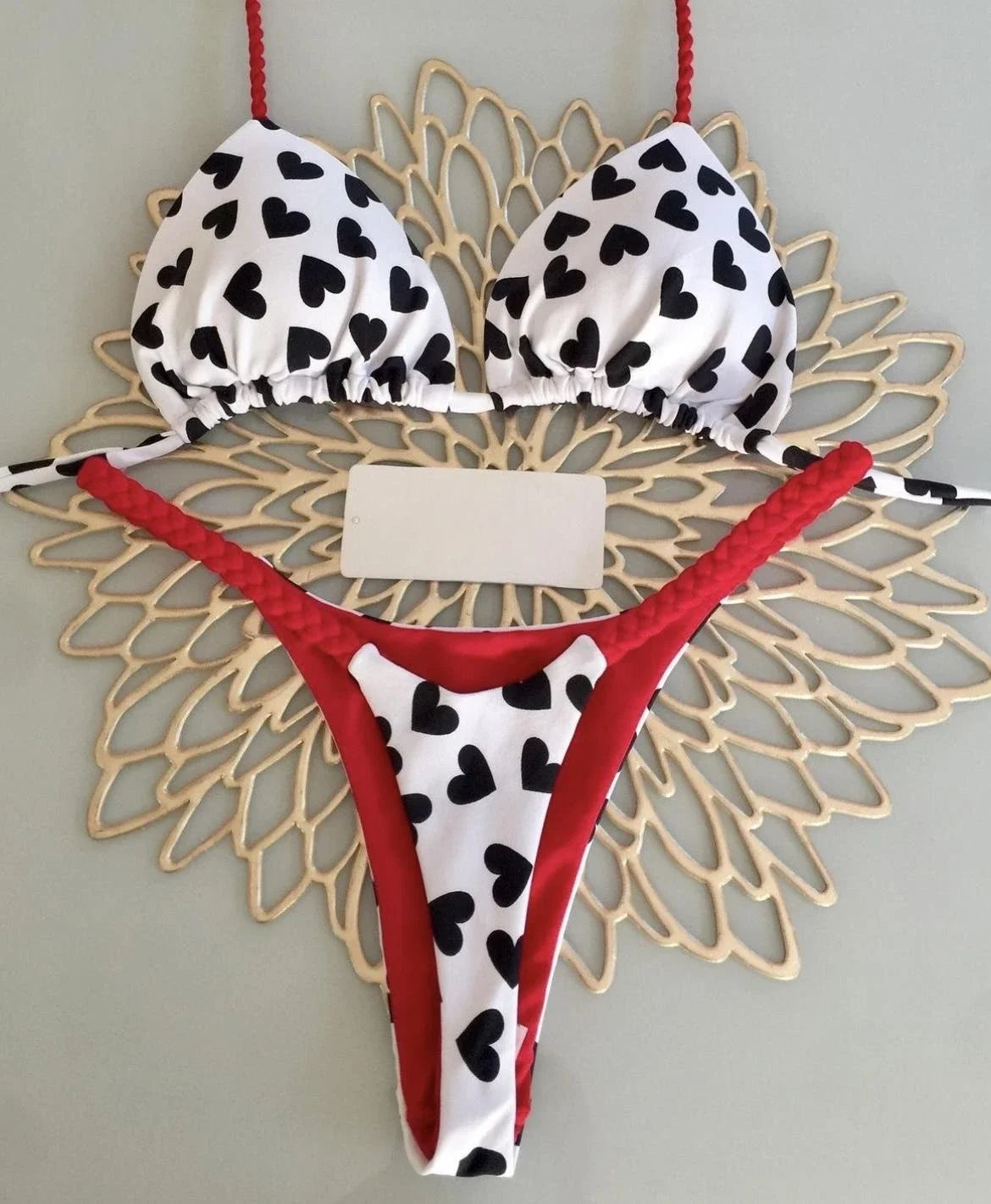 Bikini de cintura alta, traje de baño Sexy con Tanga, conjunto de Bikini con estampado de cebra, traje de baño brasileño para mujer, nuevo Bikini, trajes de baño para mujer