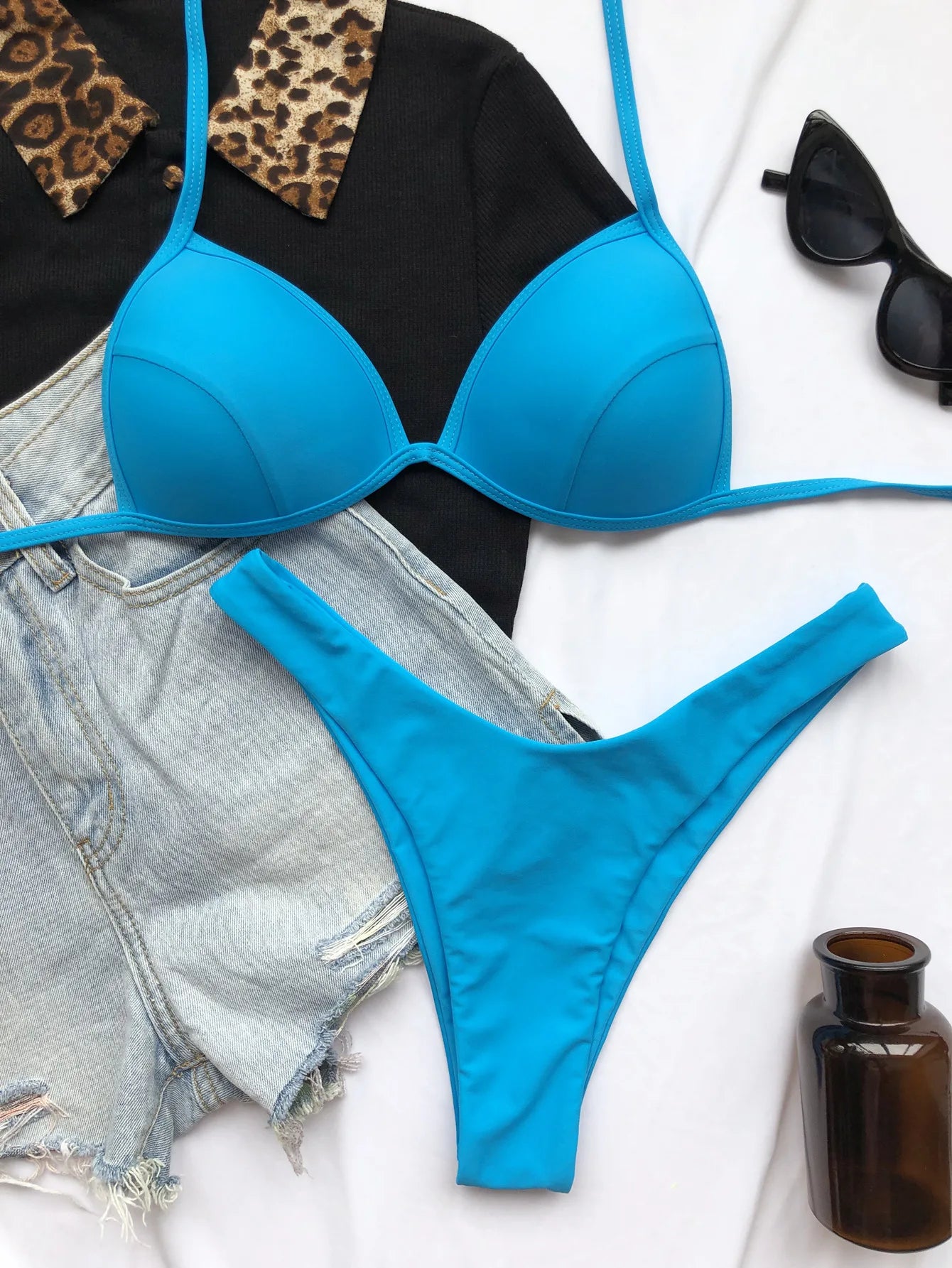 Bikinis, traje de baño triangular Sexy para mujer