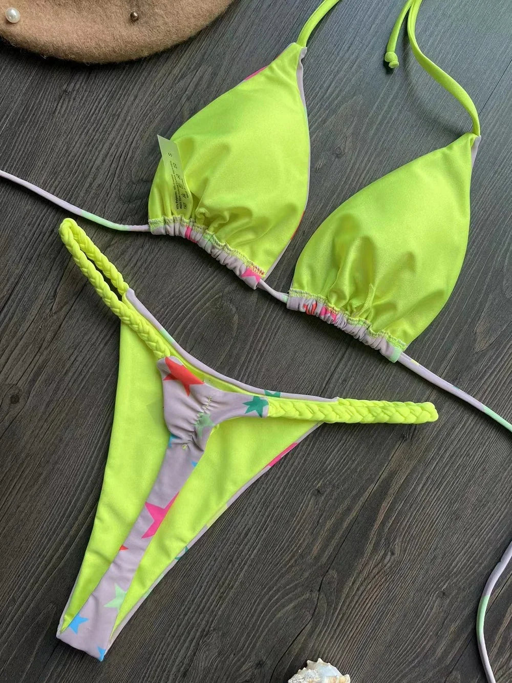 Bikini de cintura alta, traje de baño Sexy con Tanga, conjunto de Bikini con estampado de cebra, traje de baño brasileño para mujer, nuevo Bikini, trajes de baño para mujer
