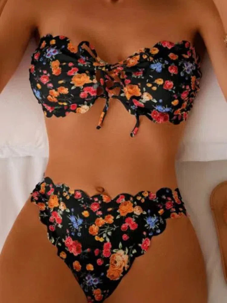 Conjuntos de Bikini con estampado completo
