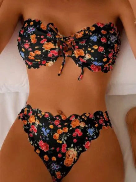 Conjuntos de Bikini con estampado completo