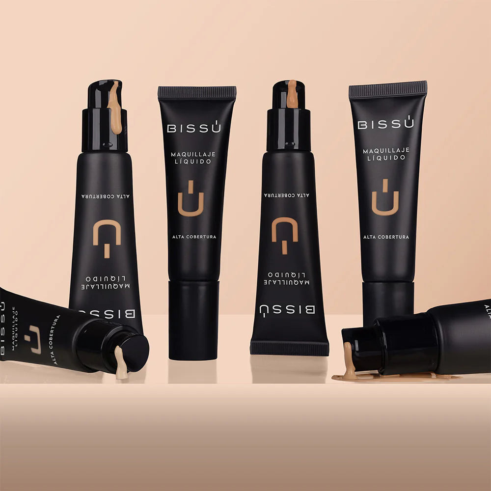 Bissú Maquillaje Líquido Alta Cobertura