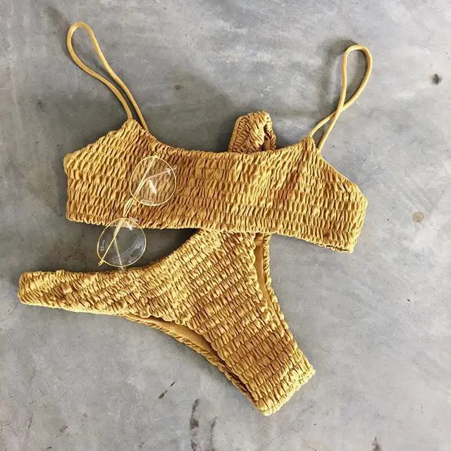 Bikini Bandage con sujetador acolchado para mujer