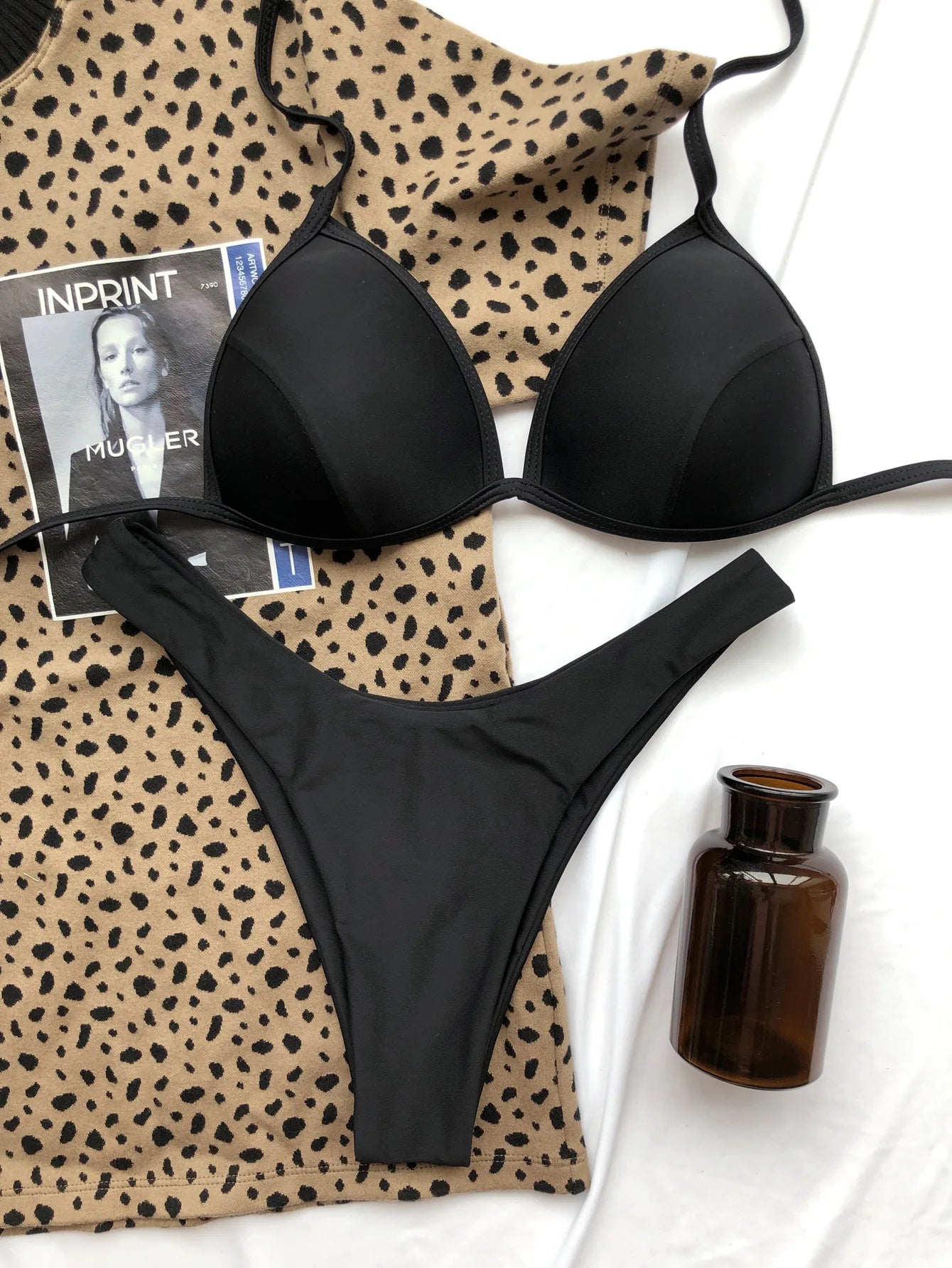 Bikinis, traje de baño triangular Sexy para mujer