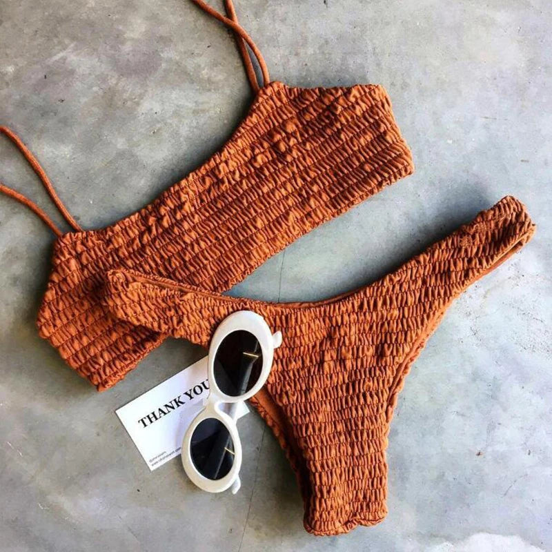 Bikini Bandage con sujetador acolchado para mujer