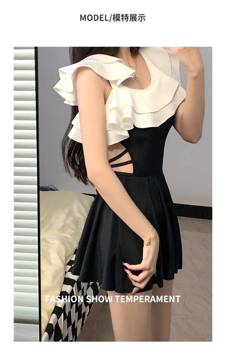 Conjunto de Bikini para mujer, traje de baño de estilo coreano