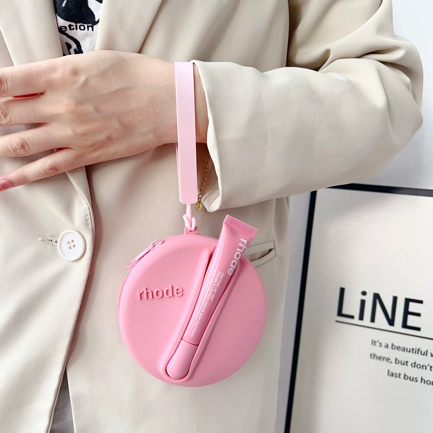 Rhode-soporte para lápiz labial dupe