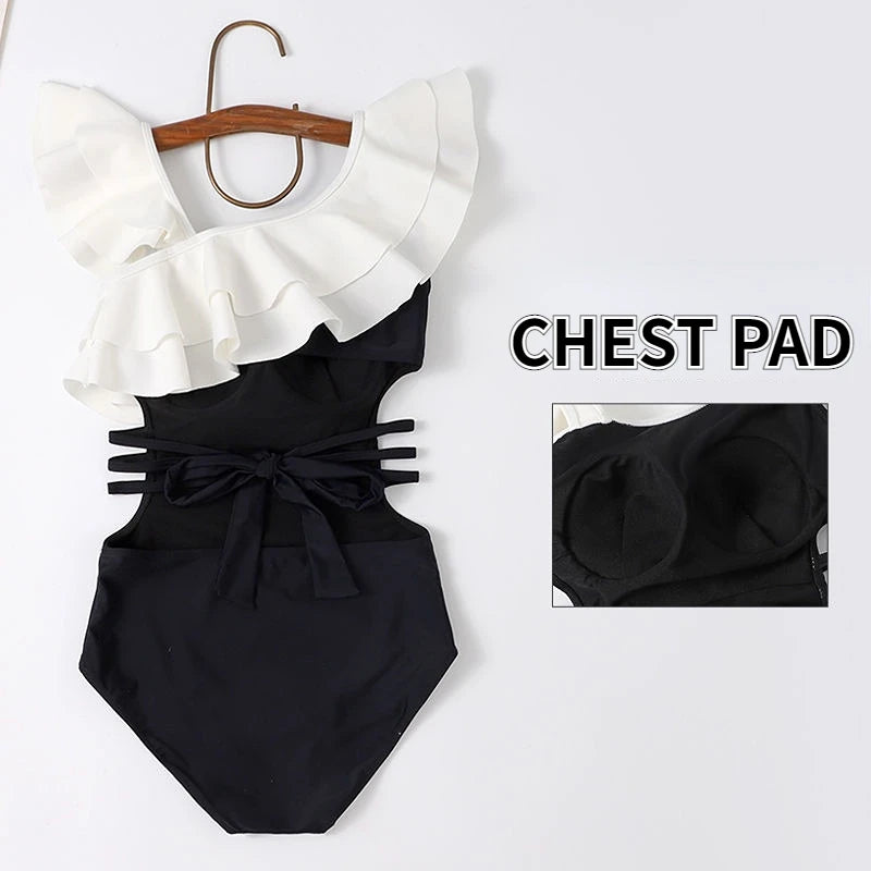 Conjunto de Bikini para mujer, traje de baño de estilo coreano