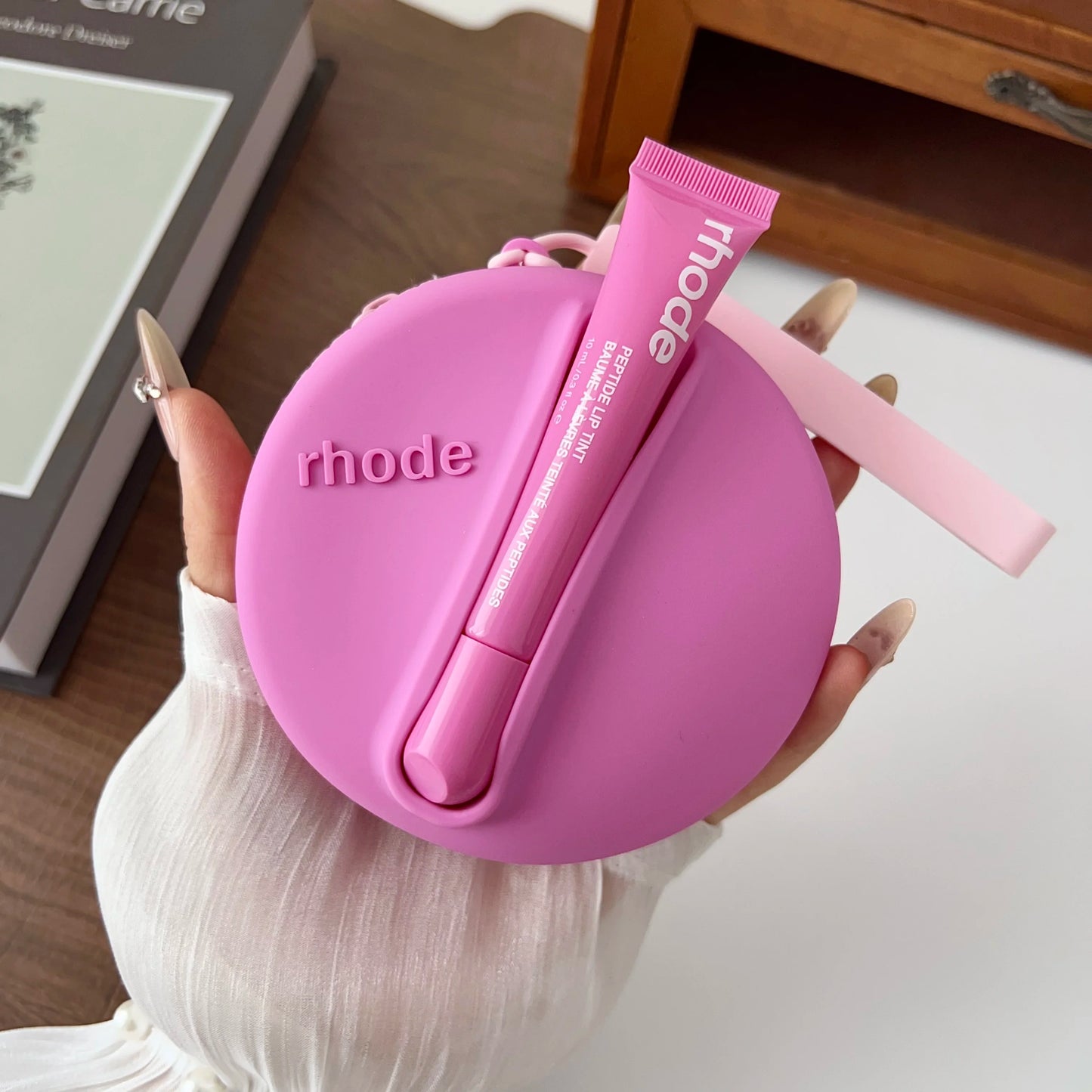 Rhode-soporte para lápiz labial dupe