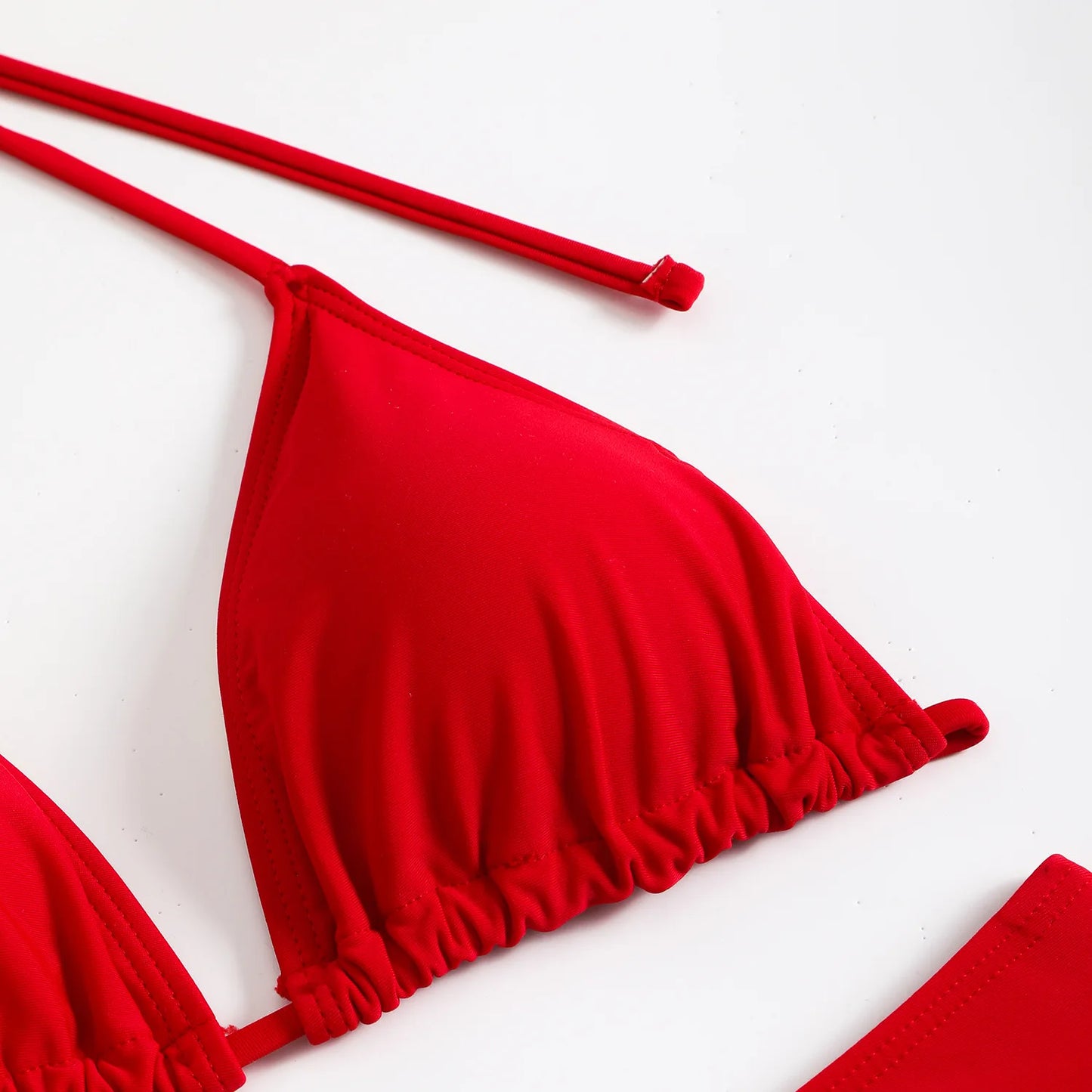 Bikinis sexys Trajes de baño femeninos Traje de baño de cuatro piezas