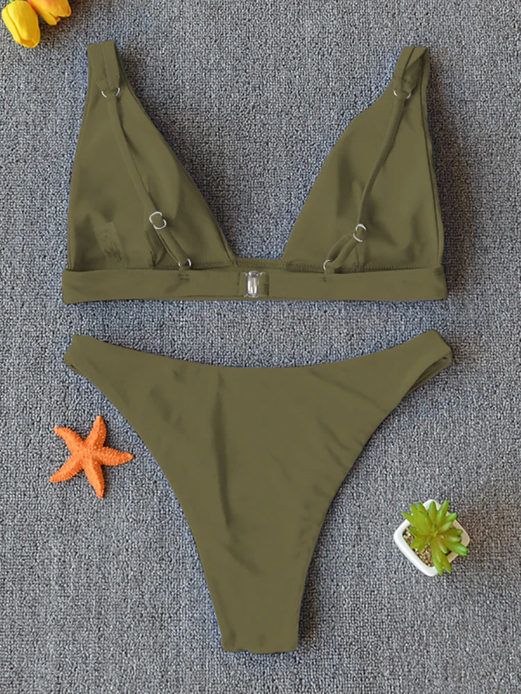 Bikini 2025 Micro traje de baño Sexy para mujer