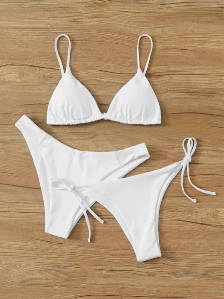 Conjunto de Bikini de 3 piezas para mujer
