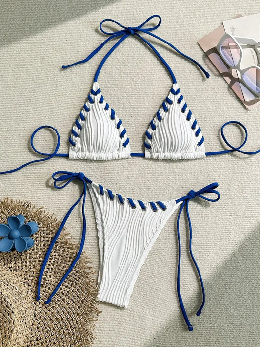 Bikinis sexis, traje de baño para mujer, traje de baño femenino para nadar