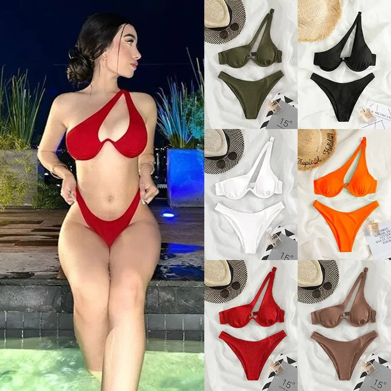 Traje de baño para mujer, traje de baño multicolor