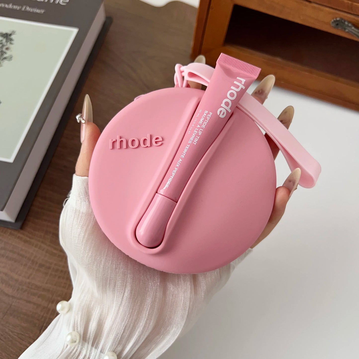 Rhode-soporte para lápiz labial dupe
