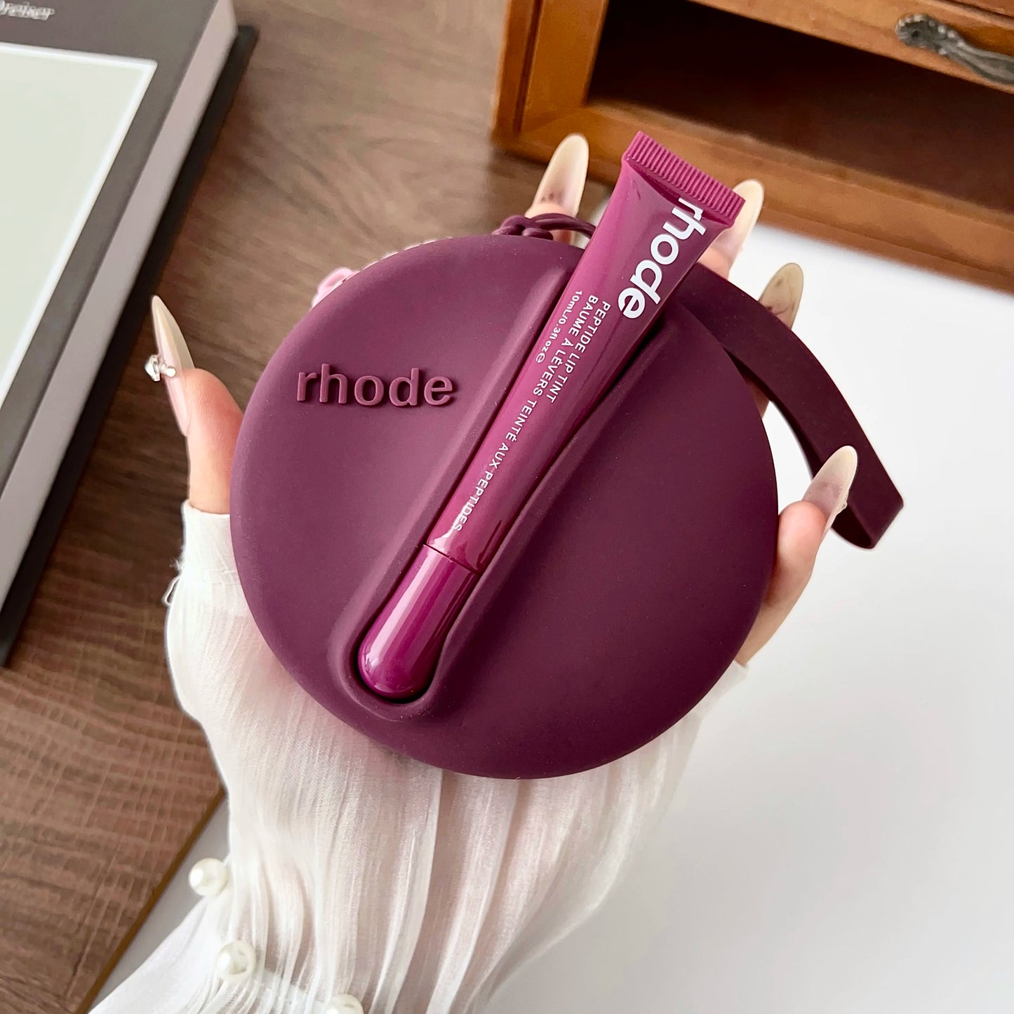 Rhode-soporte para lápiz labial dupe